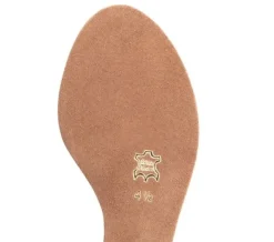 Dame Dansebutikken Brudesko|Salsasko Damer-Anna Kern dansesko sølv/guld med 5 cm hæl - Noel