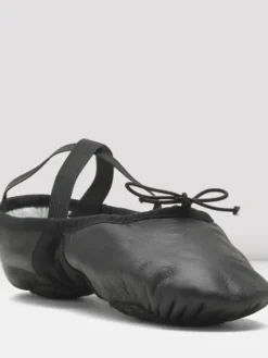 Dansebutikken Balletsko Bløde-Bloch bløde sorte balletsko med split sål