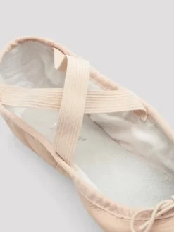 Dansebutikken Balletsko Bløde-Bloch springsko/ soft balletsko rosa splitsål - Børn