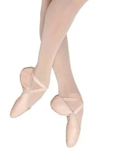 Dansebutikken Balletsko Bløde-Bloch springsko/ soft balletsko rosa splitsål