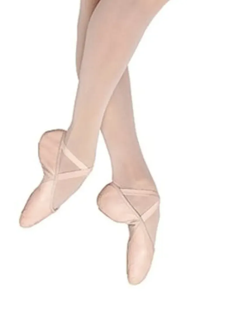 Dansebutikken Balletsko Bløde-Bloch springsko/ soft balletsko rosa splitsål