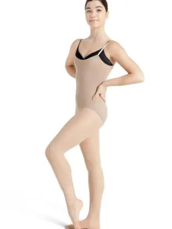 Dame Dansebutikken Gymnastik Undertøj Damer|Heldragter Damer-Capezio helunderdragt med hul i foden