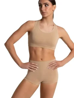 Børn Dansebutikken Gymnastik Undertøj Pige|Ballet Toppe Børn-Capezio nude racerback top til piger