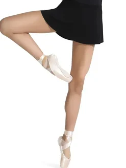 Dame Dansebutikken Skørter Til Skøjteløb|Ballet Underdele Damer-Capezio sort pull-on skørt damer