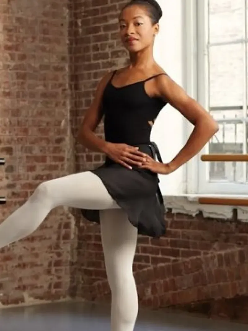 Dame Dansebutikken Skørter Til Skøjteløb|Ballet Underdele Damer-Capezio sort slå om skørt damer