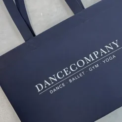 Dansebutikken Tasker Til Yoga|Dansetasker-Dancecompany navy filt net med tryk