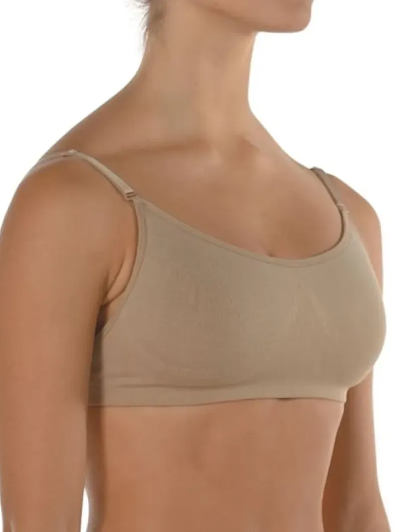 Dame Dansebutikken Gymnastik Undertøj Damer|Ballet Undertøj Damer-Dansez-vous nude bh top til dans/ballet/gymnastik