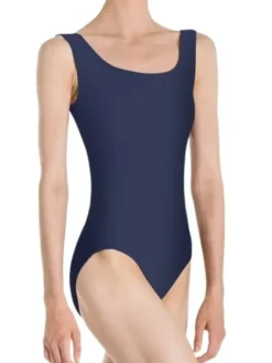 Dame Dansebutikken Balletdragter Damer-Dragt med tank ærmer i navy fra Wear Moi