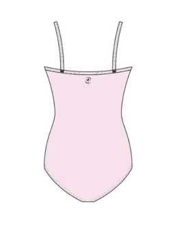 Dame Dansebutikken Balletdragter Damer-Dragt med tynde stropper i balletpink fra Wear Moi