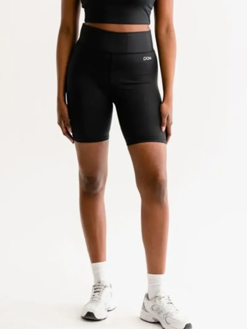 Dame Dansebutikken Pilates Bukser/leggings|Yogabukser-Drop of Mindfulness Lola shorts i mat sort
