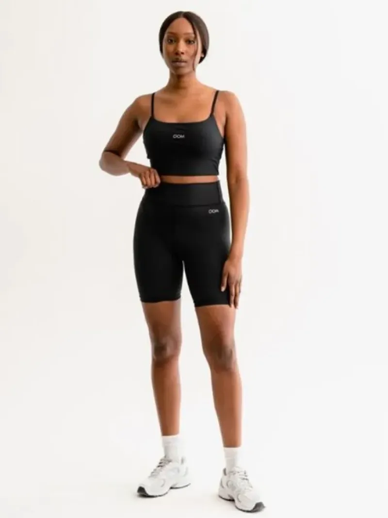 Dame Dansebutikken Pilates Bukser/leggings|Yogabukser-Drop of Mindfulness Lola shorts i mat sort