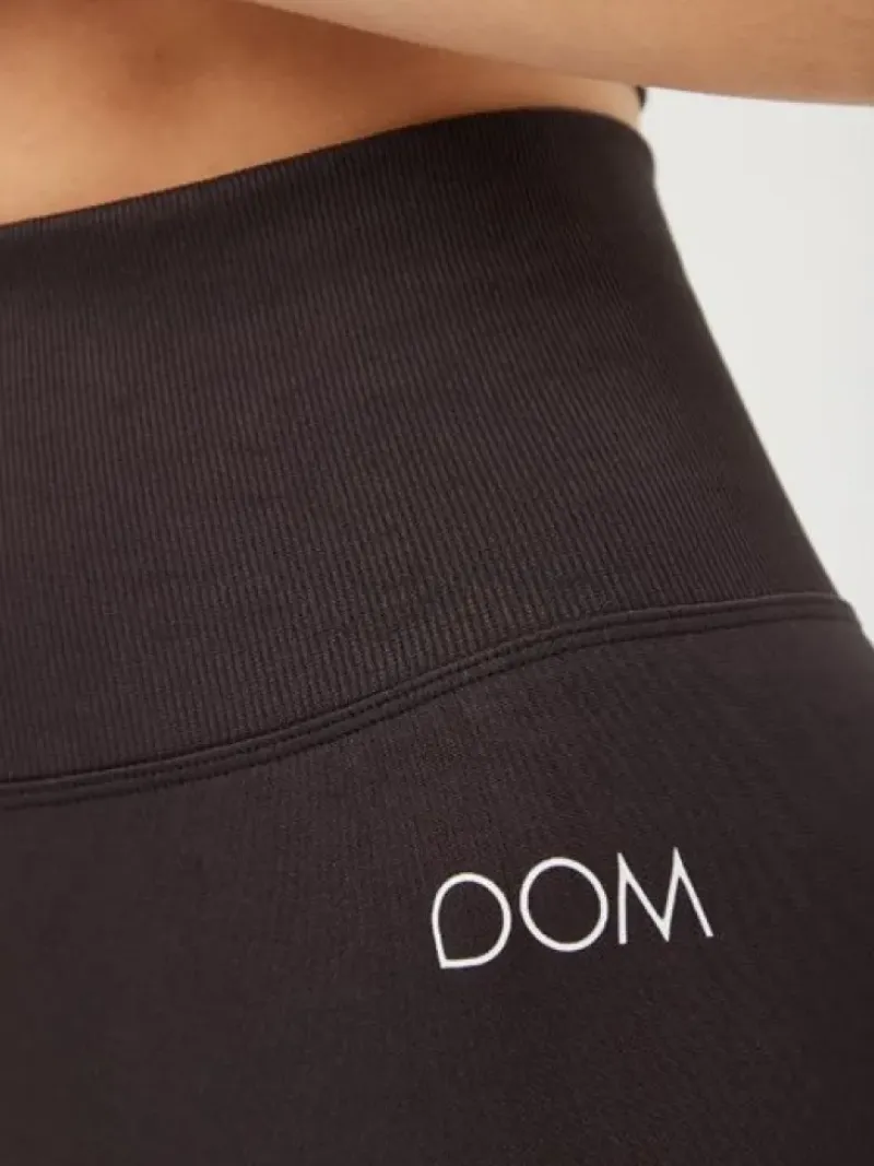 Dansebutikken Pilates Bukser/leggings|Yogabukser-Drop of mindfulness seamless leggings i brun
