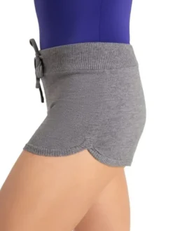 Dame Dansebutikken Ballet Strik Damer|Ballet Underdele Damer-Grå danse strik shorts fra Capezio