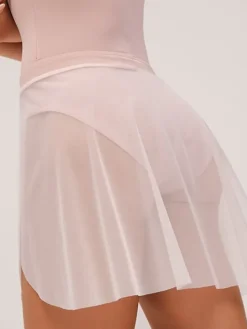 Dame Dansebutikken Ballet Underdele Damer-Grishko tea rosa pull on faux wrap skørt