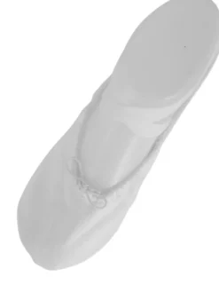Dansebutikken Balletsko Bløde-Kanvas hvid softballetsko/springsko Wear Moi