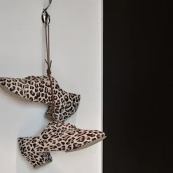 Dame Dansebutikken Træningssko Damer|Social Dansesko-Leopard dansesko træning Ray Rose