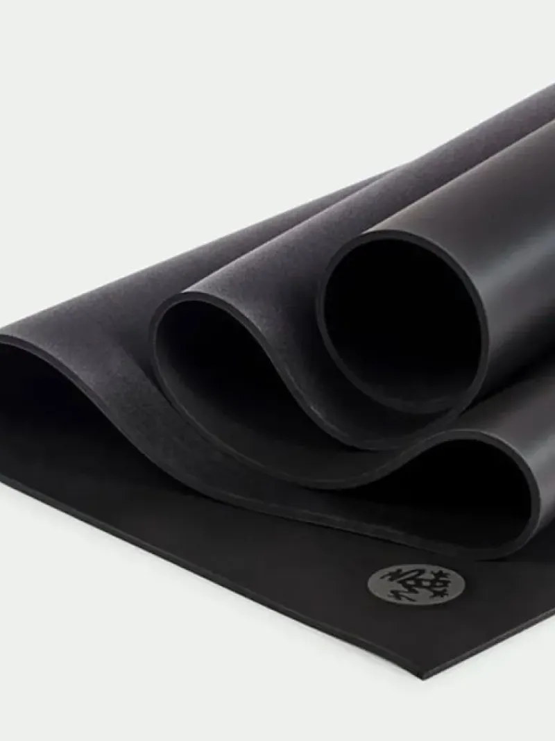 Dansebutikken Måtter Til Yoga-Manduka sort lækker måtte til hot yoga 5 mm