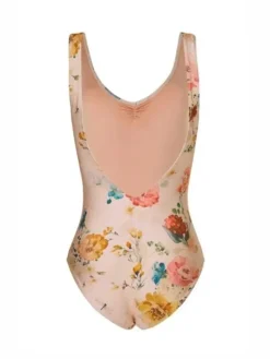Dame Dansebutikken Balletdragter Damer-Mara Dancewear - dragt med blomster print
