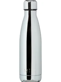 Dansebutikken Andet Til Yoga|Andet Til Gymnastik-Miin drikkeflaske 500ml - blank sølv look