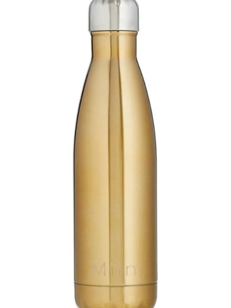 Dansebutikken Andet Til Yoga|Andet Til Gymnastik-Miin drikkeflaske 500ml - guld look