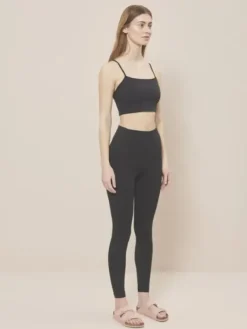Dansebutikken Pilates Bukser/leggings|Yogabukser-Moonchild sort bløde leggings lunar luxe