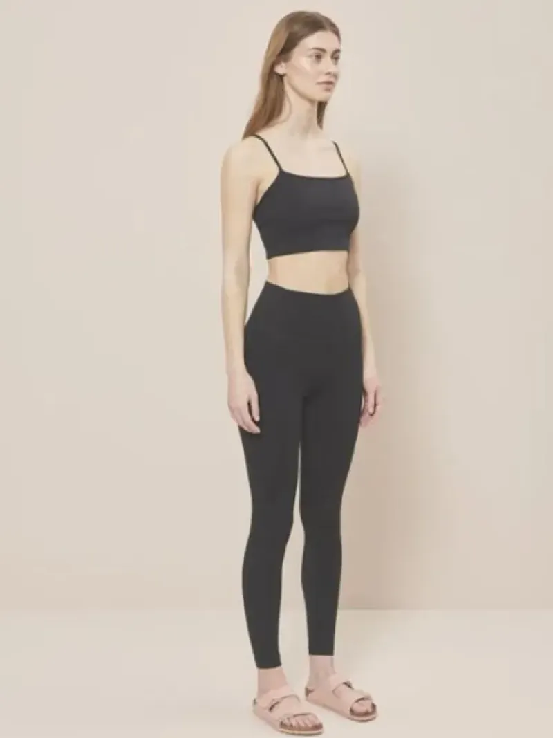 Dansebutikken Pilates Bukser/leggings|Yogabukser-Moonchild sort bløde leggings lunar luxe