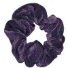 Dansebutikken Gymnastik Hårtilbehør|Hår Accessories-Mørkelilla velour hårelastik