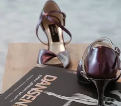 Dame Dansebutikken Salsasko Damer|Tangosko Damer-Nueva Epoca smuk dansesko 7 cm hæl - Violeta