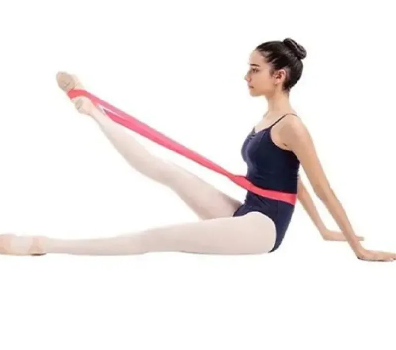 Dansebutikken Andet Til Gymnastik|Andet Til Ballet-Pink flexibånd til træning
