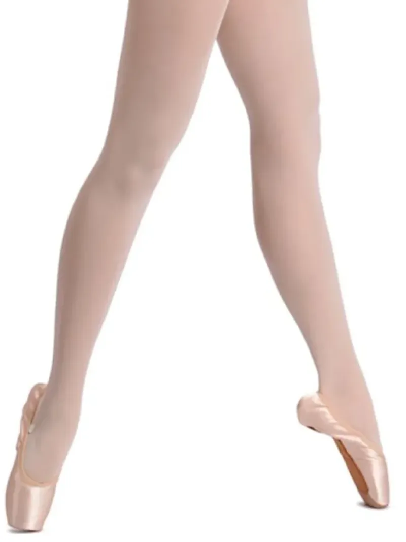 Dame Dansebutikken Strømpebukser Til Ballet|Ballet Trikot Børn-Pridance ballet tights rosa - 3 PAR DKK 120