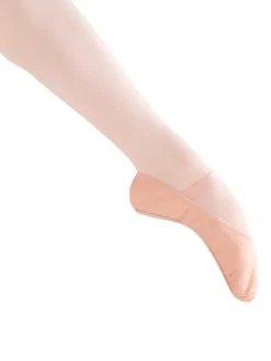 Dansebutikken Balletsko Bløde-Rosa balletsko/springsko i skind m.fuldsål Bloch