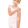 Børn Dansebutikken Ballet Underdele Børn-Rosa bløde strik shorts til piger Capezio