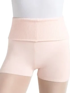 Dame Dansebutikken Ballet Underdele Damer-Rosa strik balletshorts til teen og damer Capezio