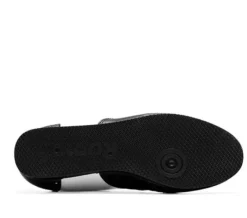 Dame Dansebutikken Sneakers Herrer|Linedance Sko Herrer-Rumpf sammy sneaker fuldsål i sort hvid skind