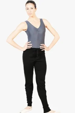 Dansebutikken Pilates Bukser/leggings|Yogabukser-Seré by Dancecompany sorte strikbukser