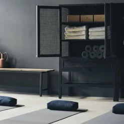 Dansebutikken Andet Til Yoga-Simple Days navy yoga meditationspude