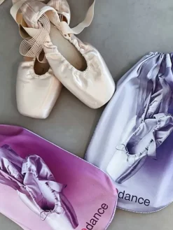 Dansebutikken Andet Til Ballet|Balletsko Tilbehør-Sko pose pink til balletsko I love dance