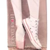 Dansebutikken Andet Til Ballet|Balletsko Tilbehør-Sko pose til balletsko med tåsko og sneakers print