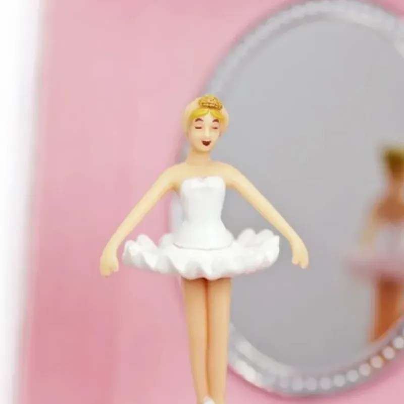 Børn Dansebutikken Balletting Børn-Smykkeskrin med ballerina i tutu og musik
