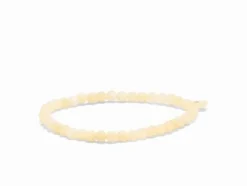 Dansebutikken Andet Til Yoga-SOÏ armbånd 4mm - gul jade