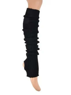 Dansebutikken Benvarmere Til Yoga|Benvarmere Til Gymnastik-Sort 90 cm benvarmere dans/ballet