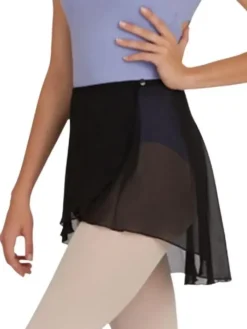 Børn Dansebutikken Gymnastikkjole Piger|Ballet Underdele Børn-Sort chiffon skirt børn Capezio