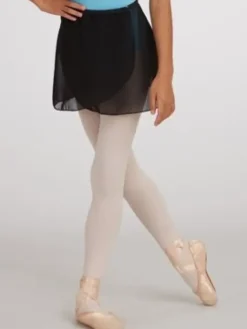 Børn Dansebutikken Gymnastikkjole Piger|Ballet Underdele Børn-Sort chiffon skirt børn Capezio