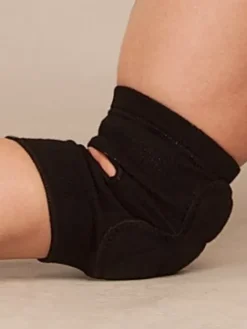 Dansebutikken Knæbeskyttere Til Dans|Andet Til Gymnastik-Sorte kneepads til dans