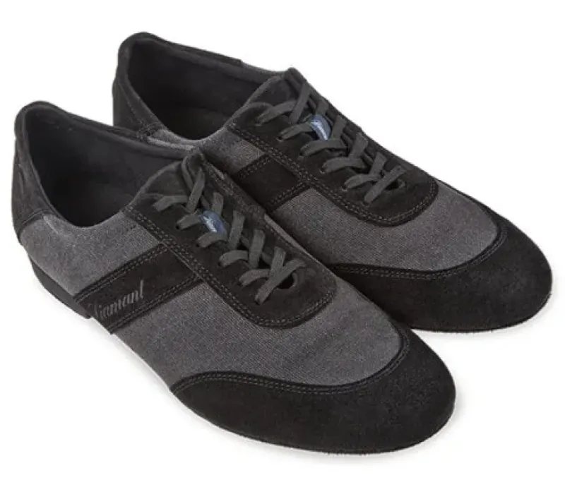 Dansebutikken Tangosko Herrer|Salsasko Herrer-Sporty dansesko til herrer med Diamant logo
