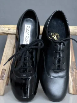 Dame Dansebutikken Orgelsko Damer|Drenge Dansesko-Supadance dansesko 5500 sort skind