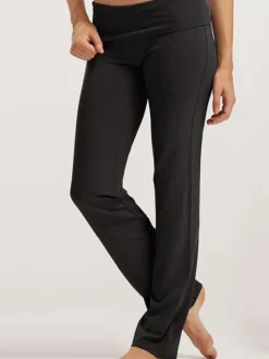 Dame Dansebutikken Pilates Bukser/leggings|Yogabukser-Temps danse sort lækker buks til dans og yoga