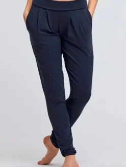 Dansebutikken Pilates Bukser/leggings|Yogabukser-TempsDanse blå lange bukser