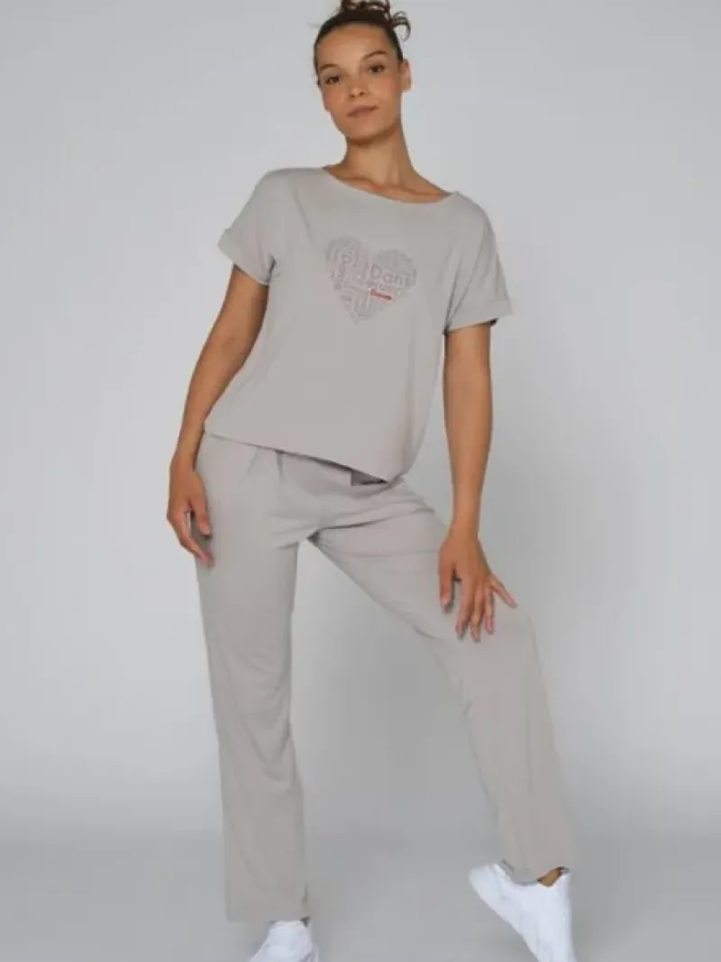 Dansebutikken Pilates Bukser/leggings|Yogabukser-TempsDanse lyse lange bukser til dans og yoga