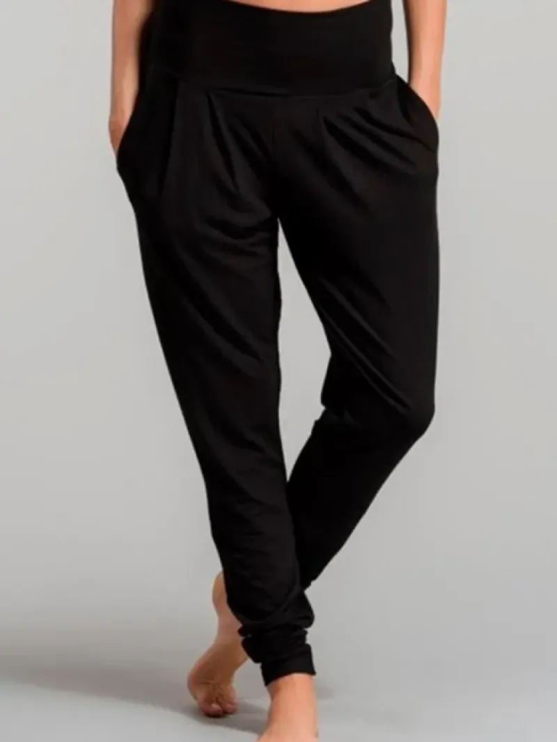 Dansebutikken Pilates Bukser/leggings|Yogabukser-TempsDanse sorte lange bukser